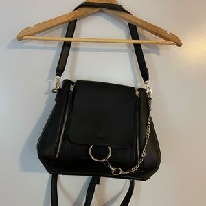 Black Melie Biaco backpack purse